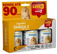 OMEGA DOG 500MG (LEVE 3 PAGUE 2)