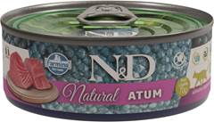 ND FELINE WET NAT ATUM 0,07KG